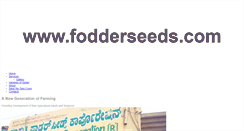 Desktop Screenshot of fodderseeds.com